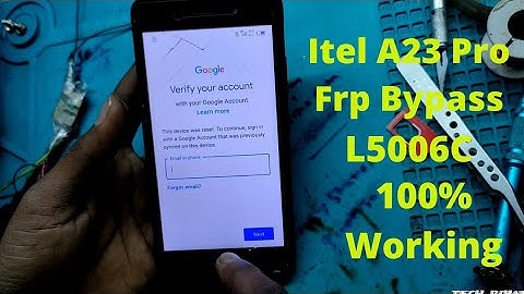 Itel A23 Pro FRP Bypass Without Pc | Itel L5006C google account bypass without pc | New Trick 2022 |