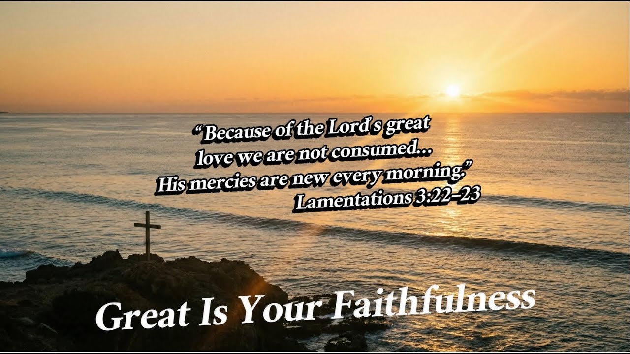 God’s Faithfulness – 1 Hour Gospel Instrumental for Hope, Trust and Peace