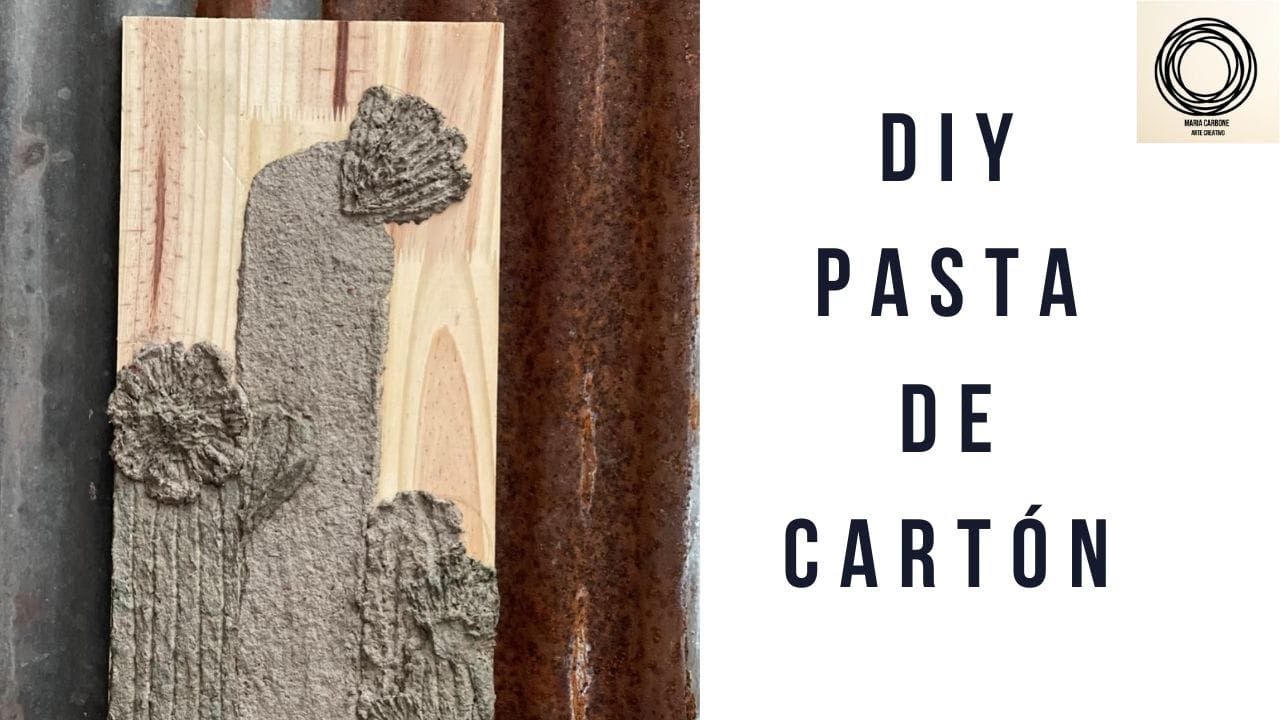 DIY PASTA DE CARTÓN