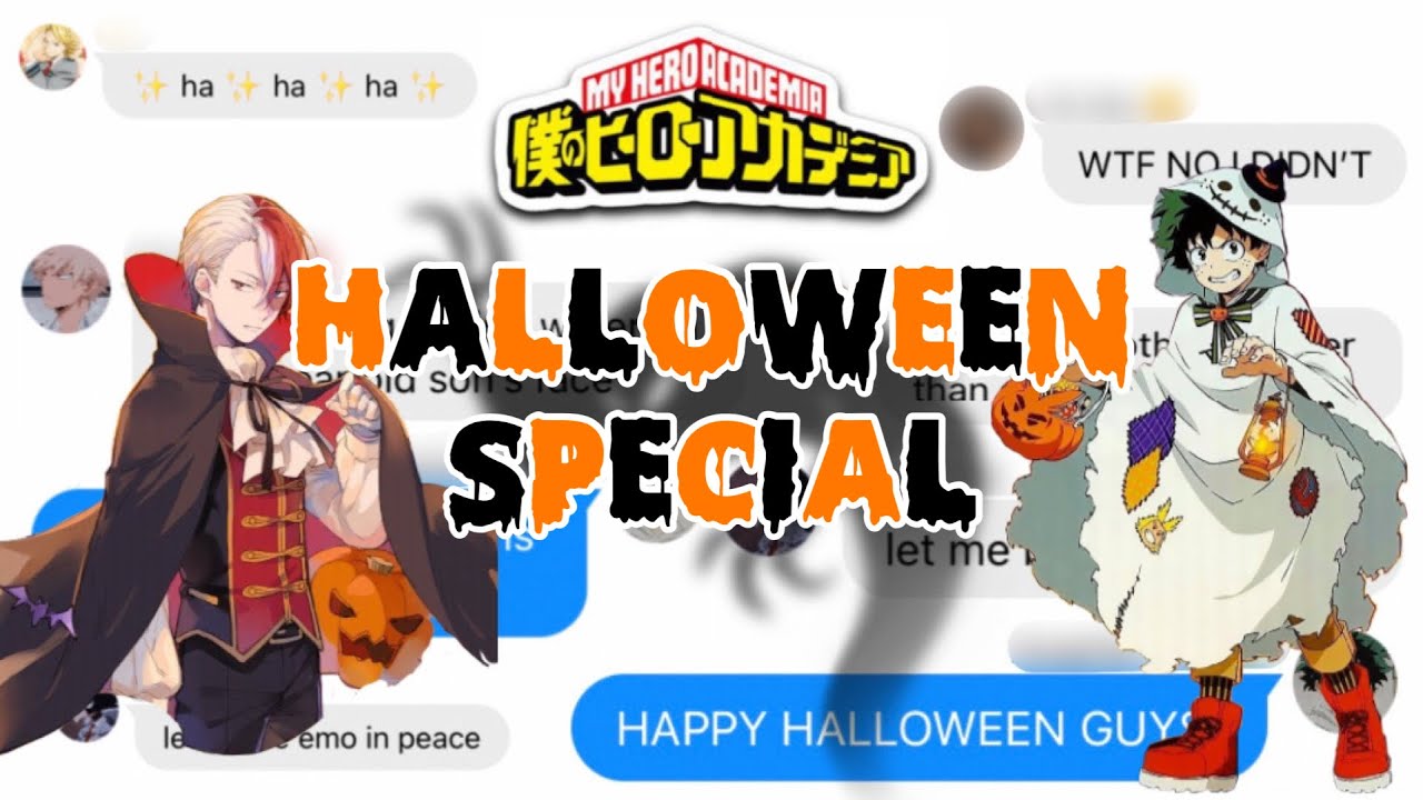 bnha texts | HALLOWEEN SPECIAL: ft. class 1A