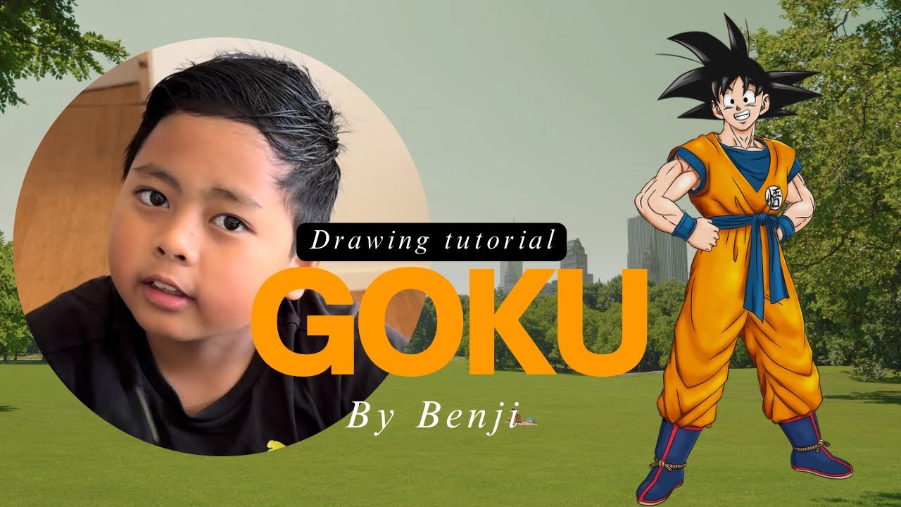 Drawing tutorial: Goku - YouTube