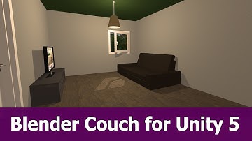 Blender to Unity: Couch Modelling