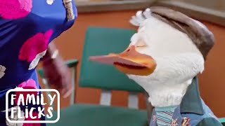 Howard the Duck Starts His New Job as a Water Assistant | Howard the Duck (1986)
