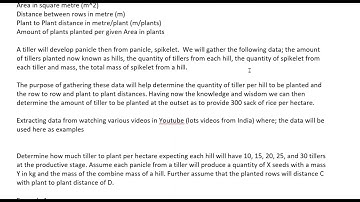 Roxas, Isabela - Estimating rice yield Part 1