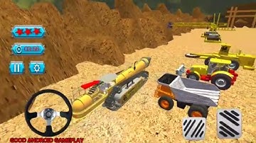 Mining and Mineral Extraction #2 -Rock Crusher| Excavator | Belaz Operator Android GamePlay FHD