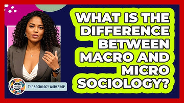 What Is The Difference Between Macro And Micro Sociology? - The Sociology Workshop
