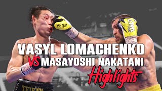 Vasyl Lomachenko vs Masayoshi Nakatani | HIGHLIGHTS | #LomaNakatani #lomachenko