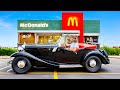 Andiamo al MC DONALD'S con un AUTO di 100 ANNI! (ci guardano tutti)