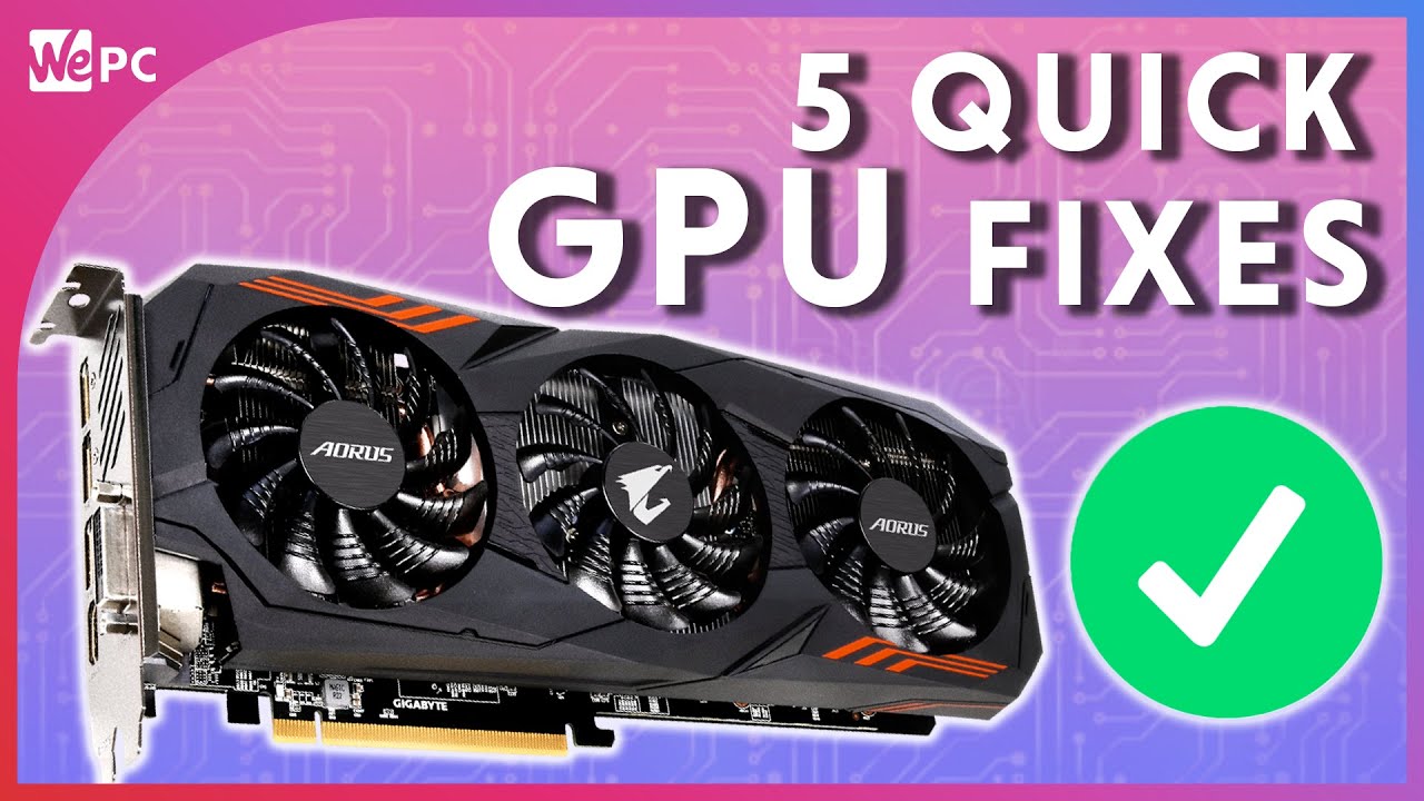 Graphics Card Not - 5 Best Solutions! YouTube