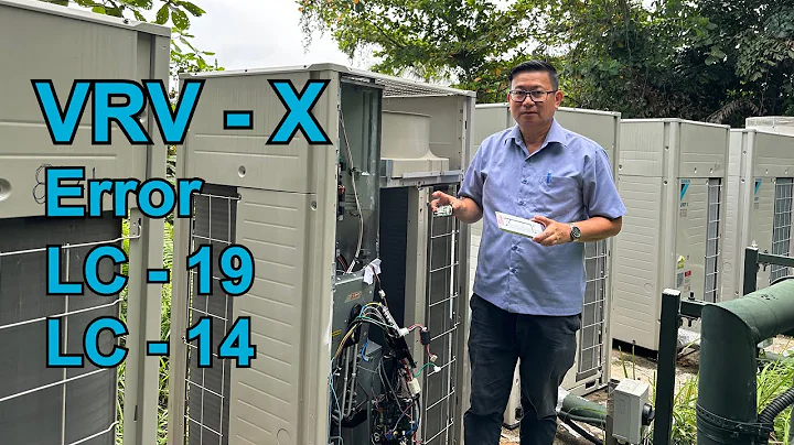 How to diagnosis and repair VRV-X air conditioner | LC-14 | LC-19 | Daikin RXUQ _ AYM