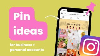 💡 Creative ideas: Pinned post ideas for personal & business Instagram accounts