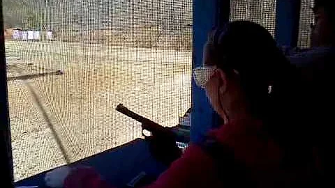 Amy with Ruger 22LR