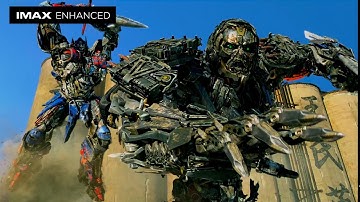 Transformers: Age of Extinction [𝗜𝗠𝗔𝗫®][Dᗡ𝗔𝘁𝗺𝗼𝘀] | Fight with Lockdown