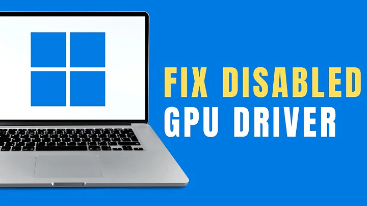 Accidentally Disabled Your GPU Driver? Don’t Panic! Here’s How to Re-Enable It (Easy Process)