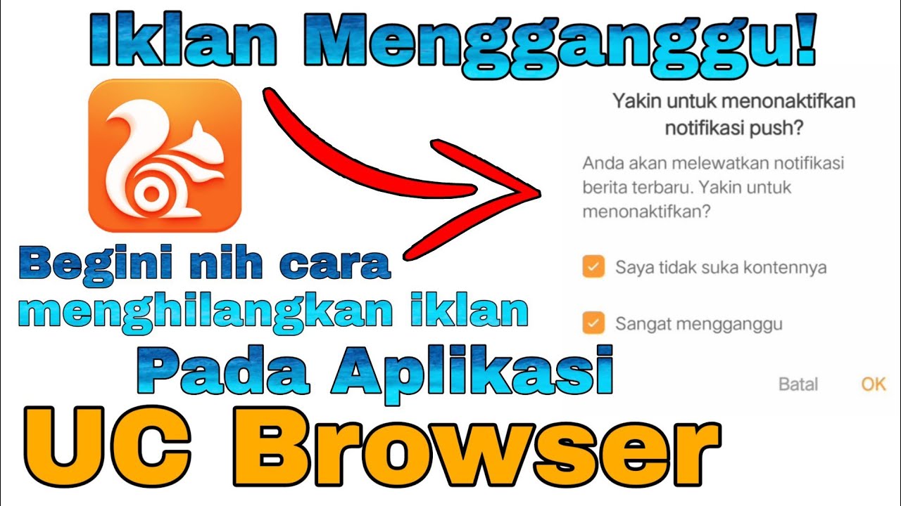 Iklan di UC Browser