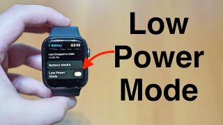 Low Power Mode On Apple Watch!!
