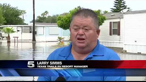 Closed Off Drainage System at Pharr RV Park Aggravates Residents with Flooding