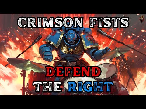 Defend the Right | Crimson Fists Inspired Metal | Warhammer 40K