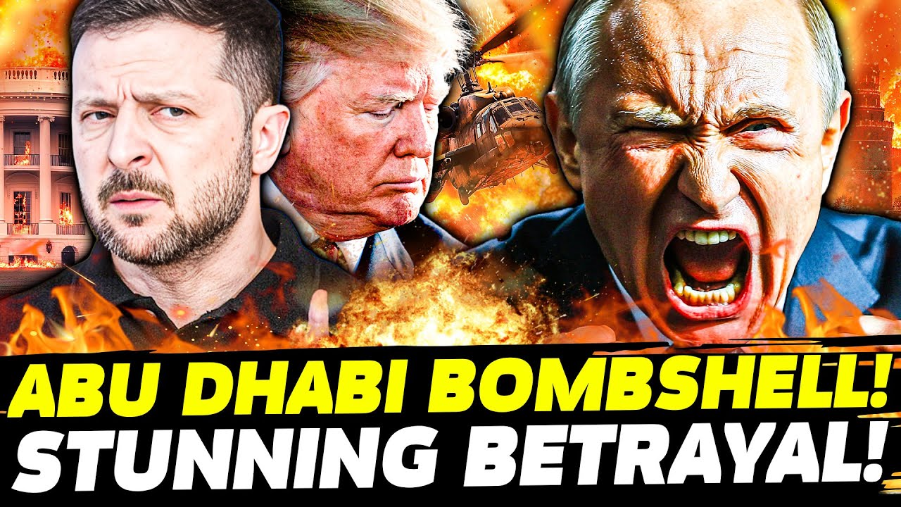 🚨SHOCK! BETRAYAL IN ABU DHABI! EXPLOSION IN PUTIN’S OFFICE!? ZELENSKYY SMASHES KREMLIN’S PLAN!