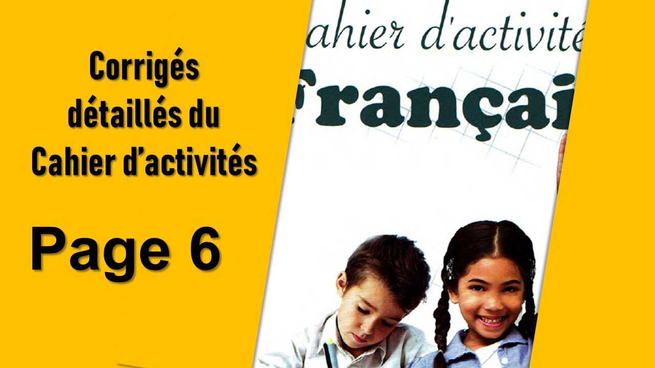 Corrigés détaillés du Cahier d’activités │5ém AP│2019-2020