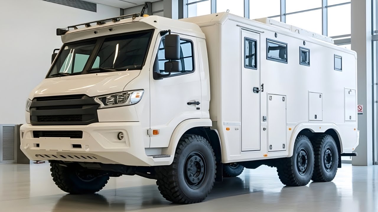 2026 Toyota Sprinter 6×6 Armored Camper – A Military-Grade Luxury RV on ...