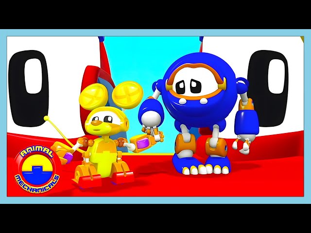 Dino Mountain Island! | Animal Mechanicals | WildBrain Robots