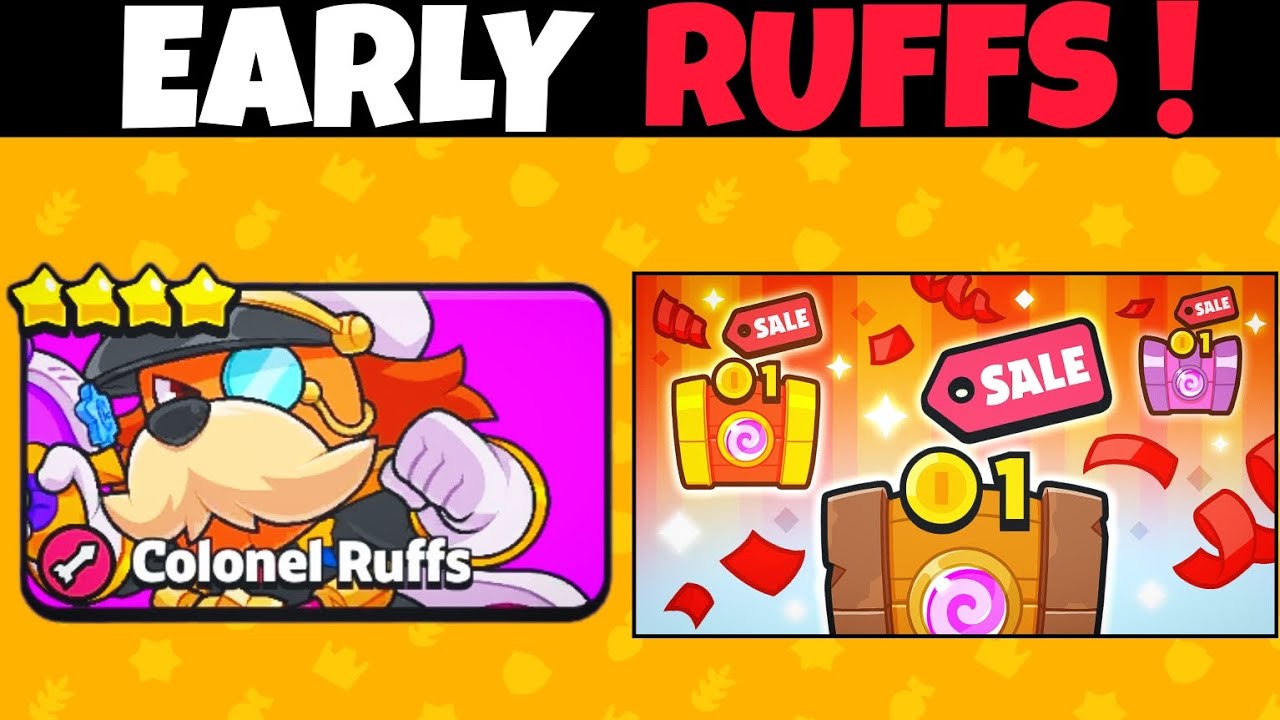 Early Ruffs = 100% win #squadbusters - YouTube