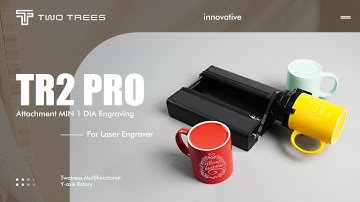 TwoTrees | TR2 PRO Rotary Attachment MIN 1 DIA Engraving For Laser Engraver