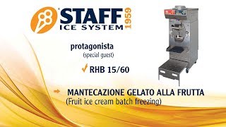 SmartMIX RHB - Mantecazione gelato alla frutta