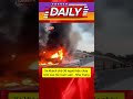 Xe khách bốc cháy trên cao tốc #hoahoan #xekhach #nhatrang #tintuc #news #viral