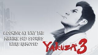 Yakuza 3: Looking at why the Michiru sub stories were removed