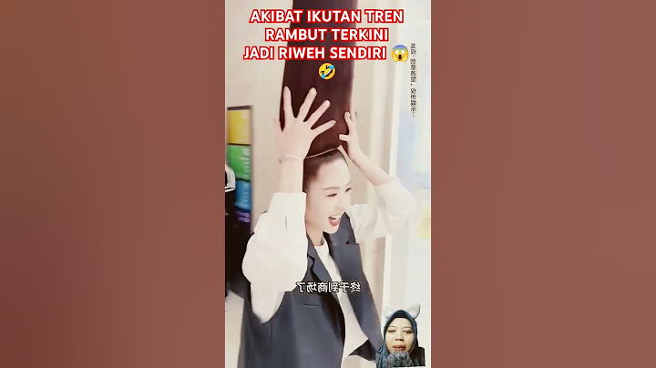 AKIBAT IKUT-IKUTAN TREND RAMBUT BARU⁉️ 😱🤣| Happy Funny #shortvideo