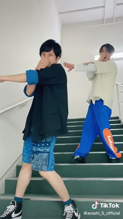 嵐 Arashi Tiktok Dance// Nino Aiba//NinoAi 💛💚