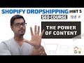 The Power of Content Shopify Dropshipping SEO Course Part 5 (Hindi)