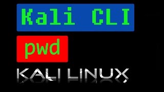 Kali Linux Cli - pwd Profile