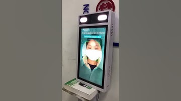 infrared body temperature scanner thermometer with face recognition