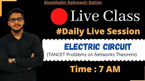 🔴PYQ 10 | Electric Circuit | Networks theorem | UPSC Problem Solving session | @JSMS Abdul @JSMS PYQ