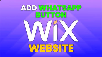 How To Add Whatsapp Button On Wix Website (SIMPLE WAY!)