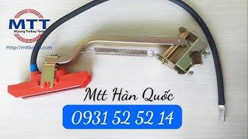 Bộ chổi ray điện cầu trục - chổi tiếp điện 1p 3p 4p - CTY TNHH MTT HÀN QUỐC