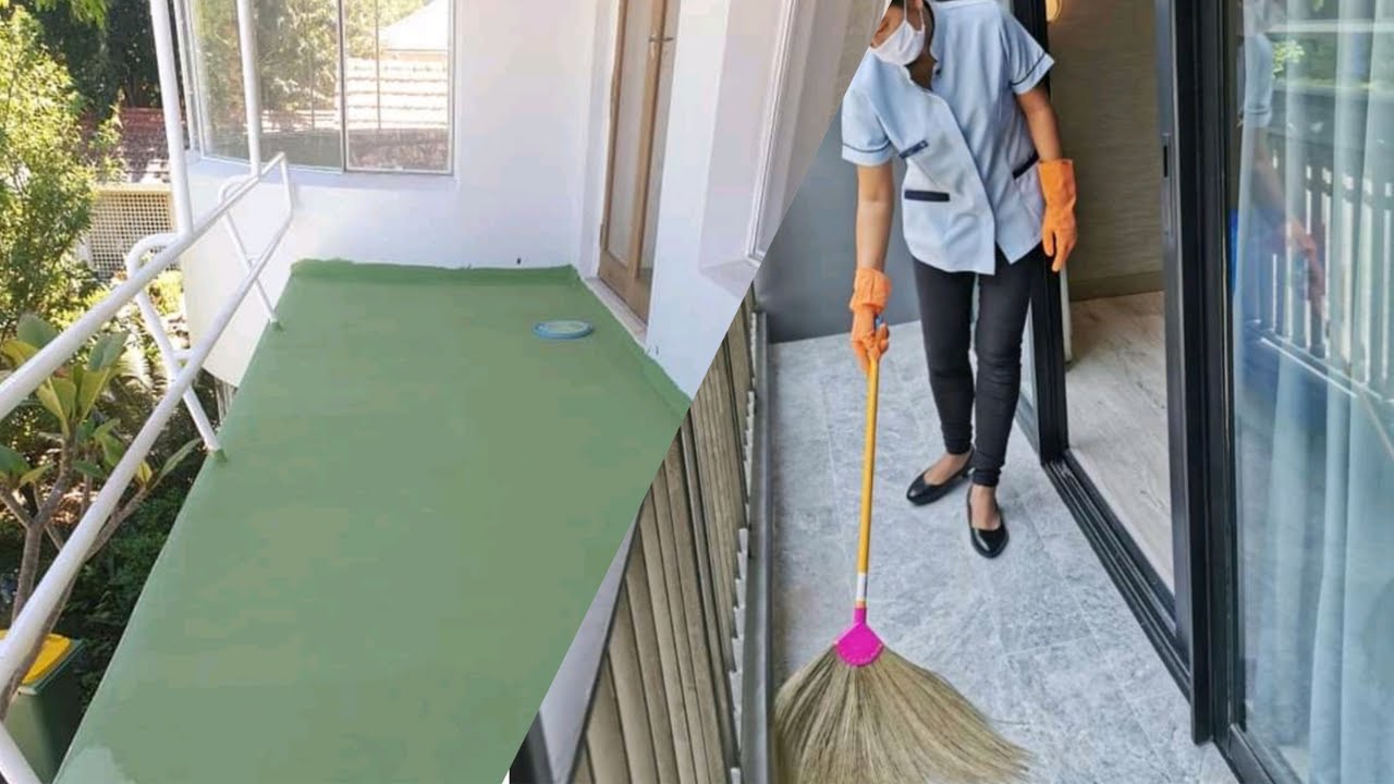 CLEANING BALCONY CLEAN WITH ME BALCONY CLEANING YouTube