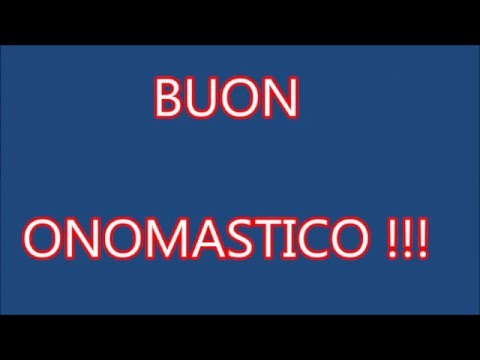 Buon Onomastico Stefano  e Stefania