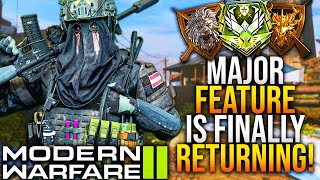 Modern Warfare 2: This MAJOR FEATURE Is FINALLY RETURNING… (WARZONE 2.0)