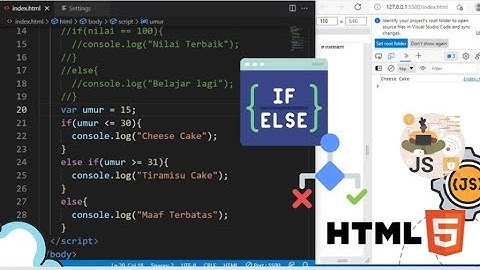 IF ELSE STATEMENT JAVASCRIPT (PENGKONDISIAN - JAVASCRIPT) #javascript #css #htmlcss