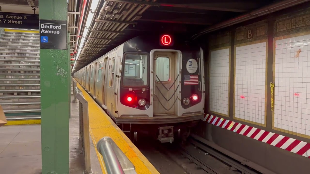 MTA NYC Subway L Trains Bedford Avenue (11/18/24)