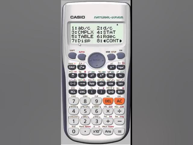 Casio Calculatrice graphique CS-FX-991DE CW