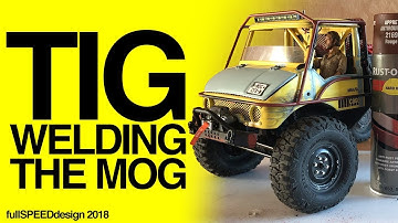 Unimog MST CFX-W TIG repair & roll cage upgrade