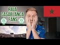 Wow raja casablanca fans  ultras avanti  morocco football reaction