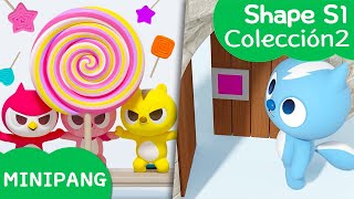 Aprende los formas con MINIPANG | Shape S1 Colección2 | MINIPANG TV 3D Play