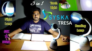 Syska Tresa | Syska LED Portable Rechargeable Table Lamp | SYSKA SSK-TL-3020L screenshot 5