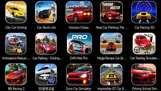 City Car Driving,Car Stunt Lite,Horizon Chase,Real Car Parking Master,Car Racing 3D,BB Racing 2 screenshot 2